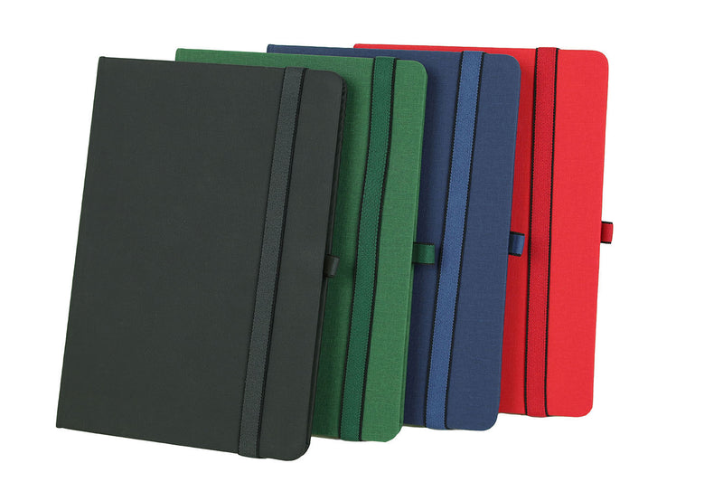 A5 PU Fabric Custom Notebook with Calendar – custom branded corporate gift, Kaaf Creations UAE