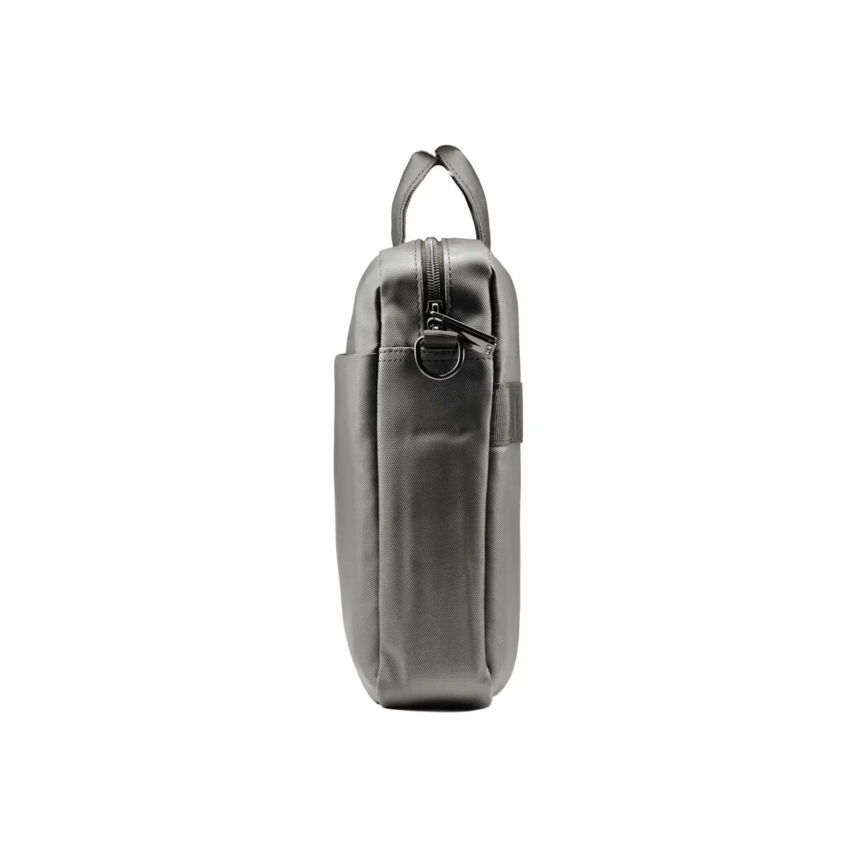 Premium Gray executive laptop bag with padded protection and luxury business travel design