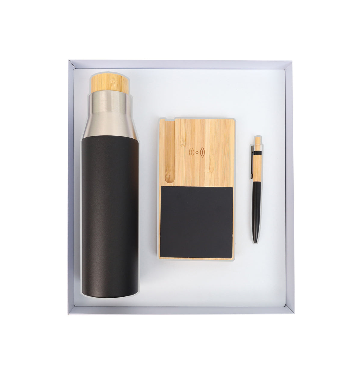 Eco-friendly Bamboo Gift Set – custom branded corporate gift, Kaaf Creations UAE