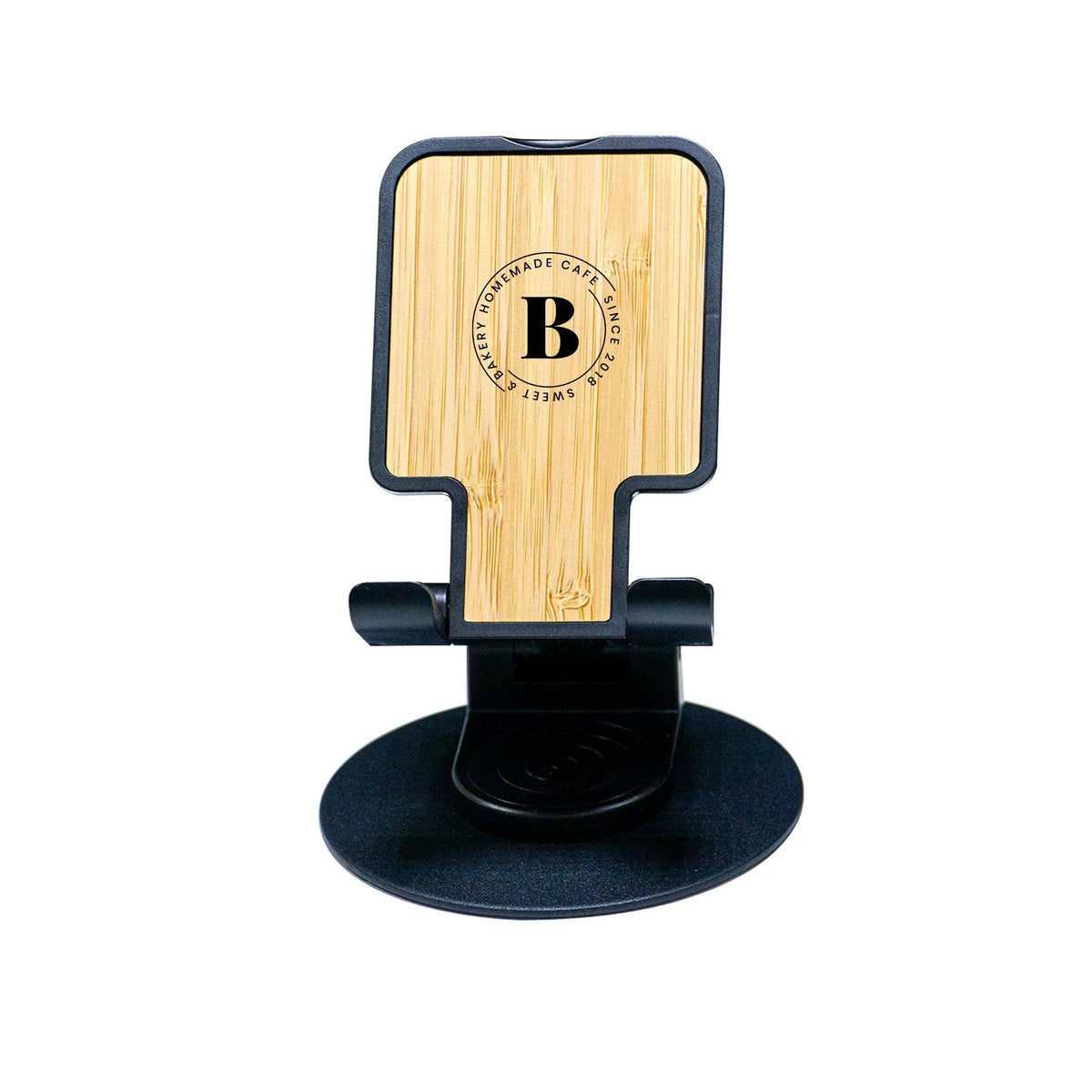 360° Rotating Bamboo Mobile Holder