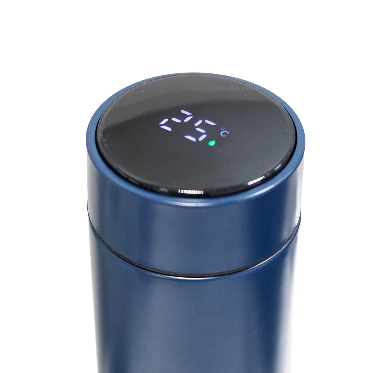 Smart LED Temperature Display Bottle – Navy Blue