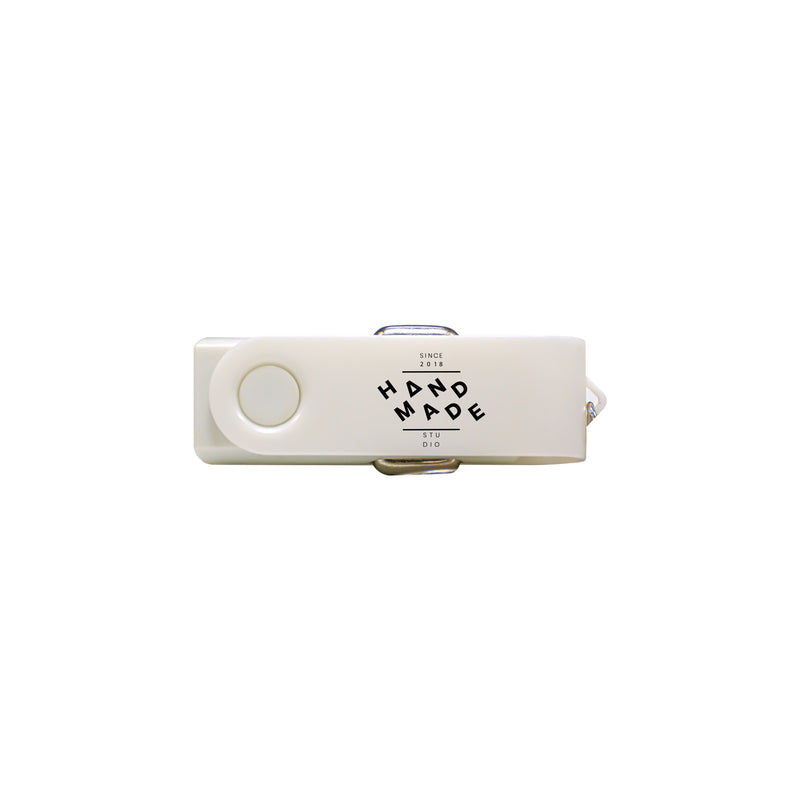 Car charger with keychain