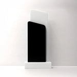 Black and White Crystal Trophy