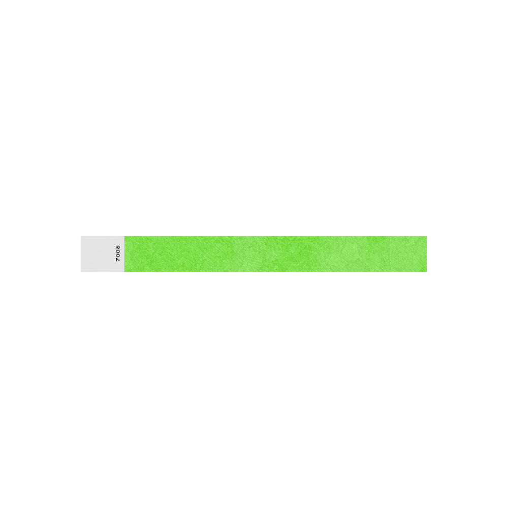 Tyvek Wrist Band Light Green