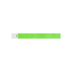 Tyvek Wrist Band Light Green