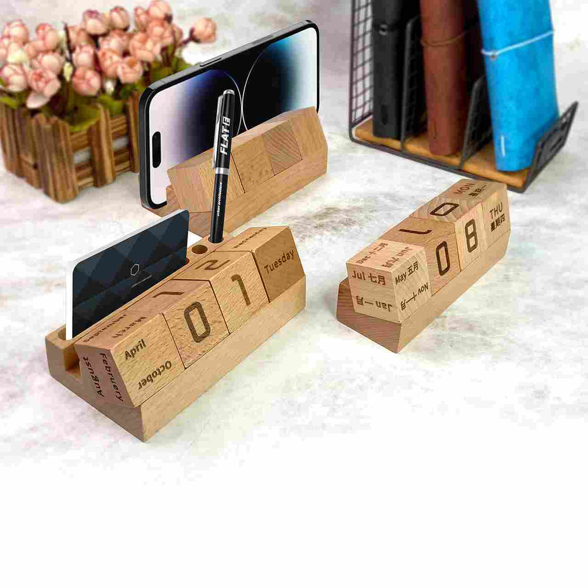 Bamboo Desk Calendar