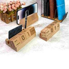 Bamboo Desk Calendar