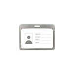 Aluminum ID Card Holder Horizontal