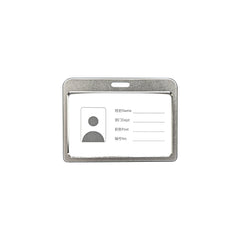 Aluminum ID Card Holder Horizontal