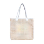 Laminated Jute bag with velcro