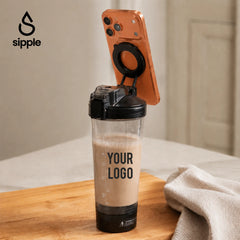 SIPPLE PRIMEXA 700ml electric shaker bottle Type-C charging corporate gift UAE custom logo