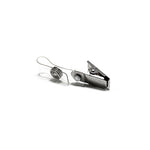 Crocodile Badge Clips with Clear PVC Straps
