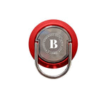 Metal Ring Holder Red