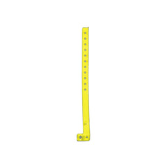 L Shaped Wristband Light Yellow
