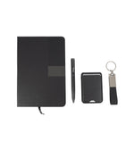 Notebook, Card Holder, Keychain Gift Set – custom branded corporate gift, Kaaf Creations UAE