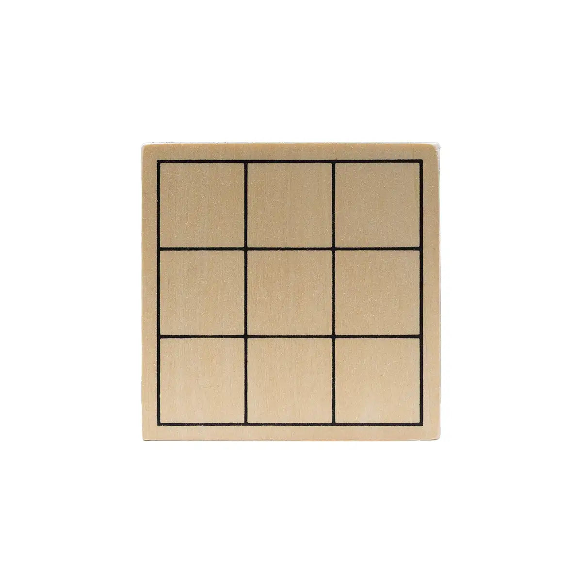 Wooden XO Tic-Tac-Toe game set with sliding wooden box