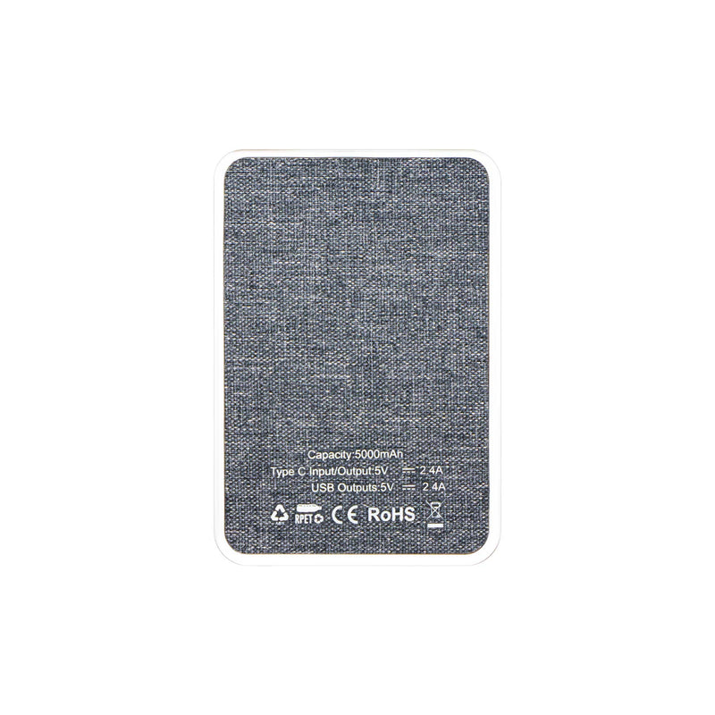 Recycled PET and ABS material Power Bank