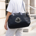Duffle Bag with front and side pocket Black