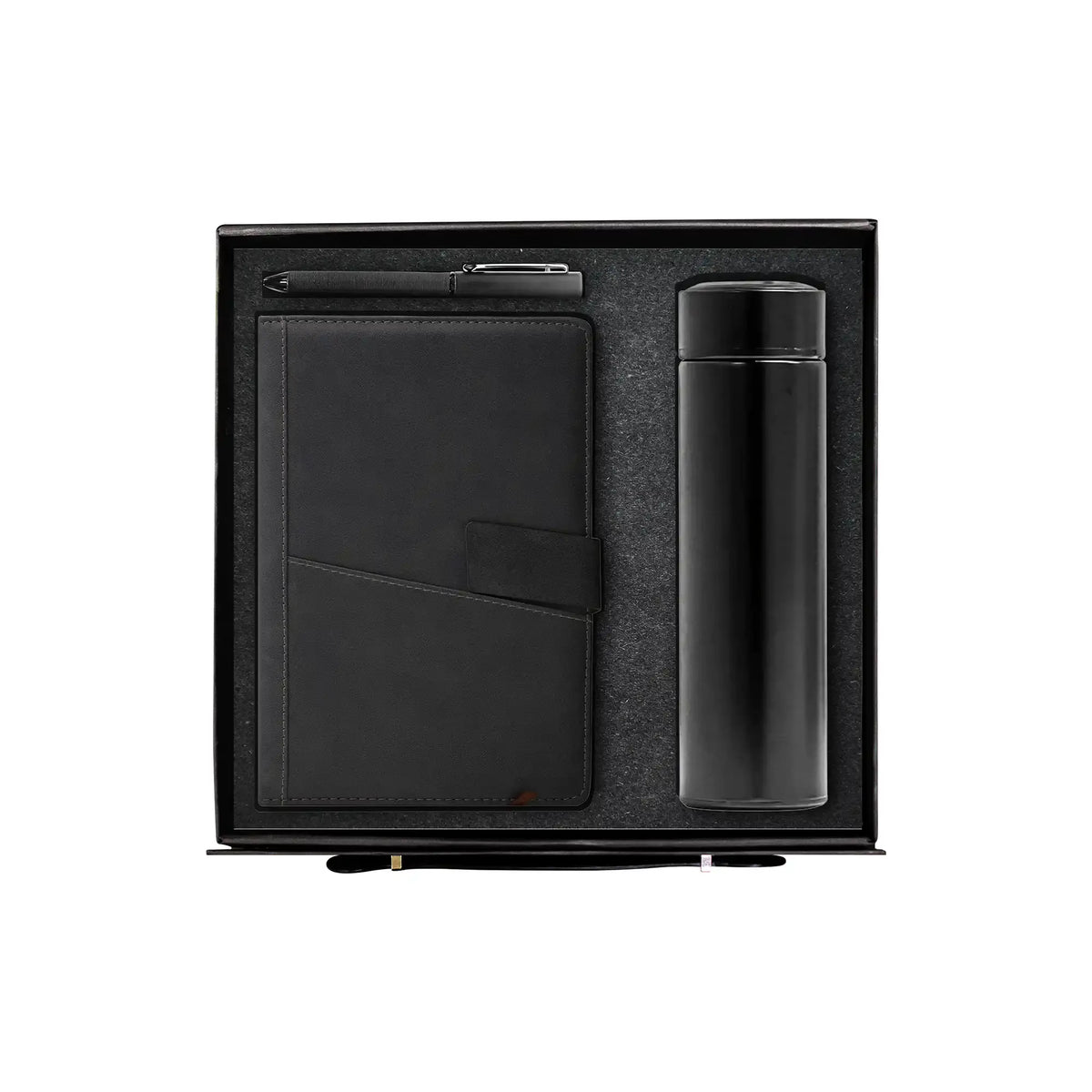 TitanCore Executive leather notebook stainless bottle fabric pen gift UAE