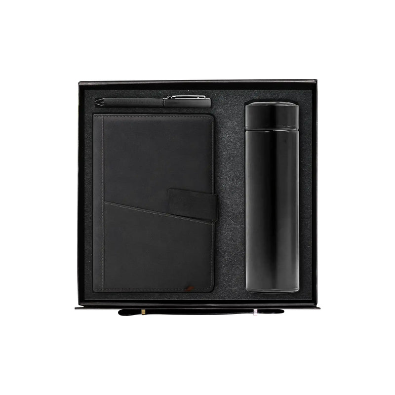 TitanCore Executive leather notebook stainless bottle fabric pen gift UAE