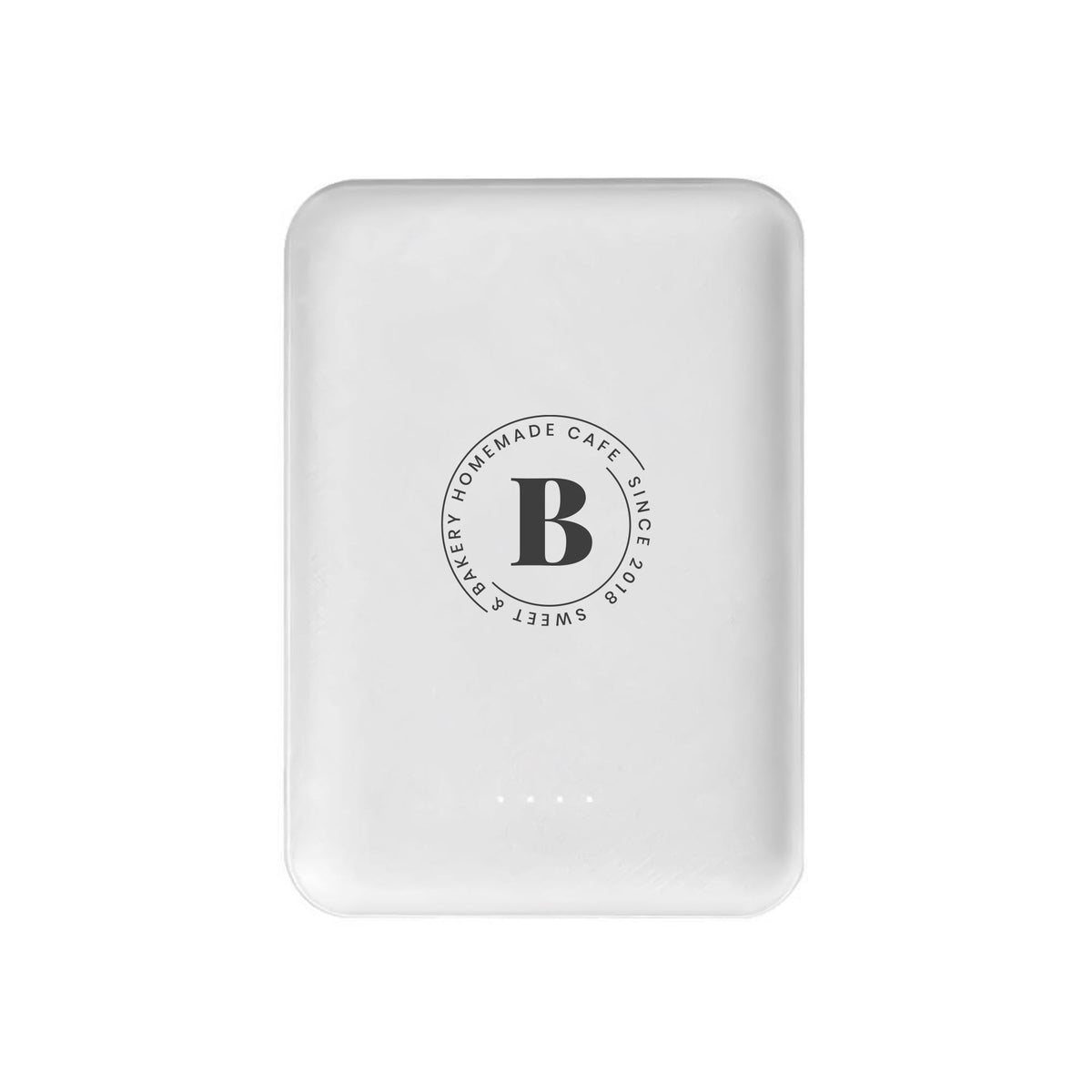 5000mah Mini Power Bank white