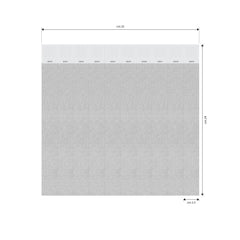 Tyvek Wrist Band Silver