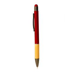 Bamboo Pen with stylus RED