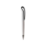 White plastic pen Black