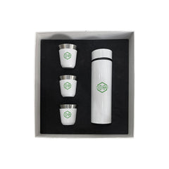 Promotional Gift set with Insulated Bottle and espresso cup
