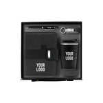 ExecuBlend 4-piece black executive corporate gift set thermal mug notebook UAE