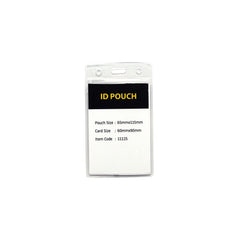 PVC ID Pouch vertical