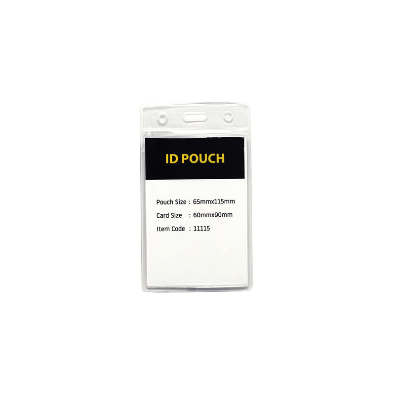 PVC ID Pouch vertical