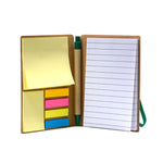 A6 Craft Notebook with Pen and Post-it Blue