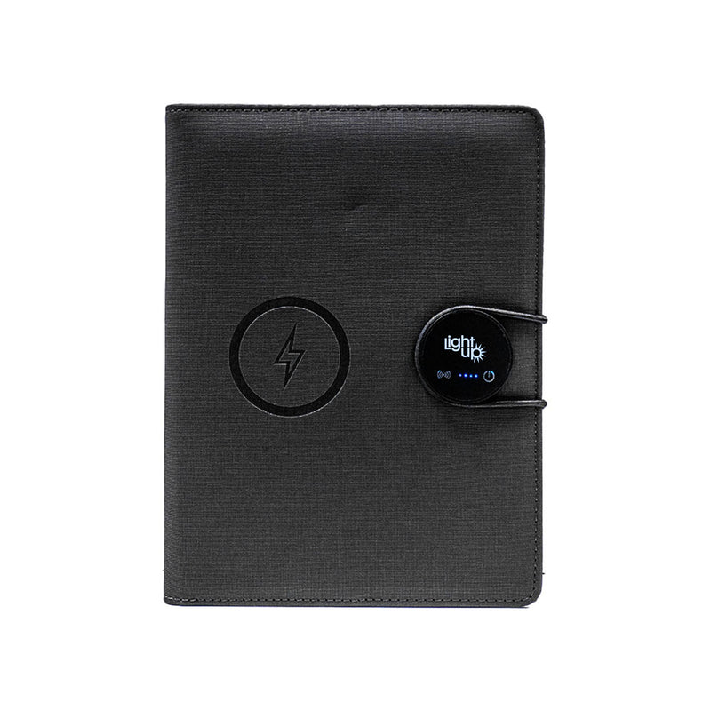 Magsafe Organizer with light up logo Black