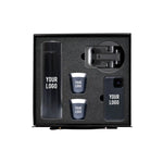 AeroSteel Tech 4-piece stainless bottle espresso cup power bank holder UAE