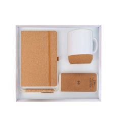 All Cork Corporate Gift Box – custom branded corporate gift, Kaaf Creations UAE
