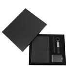 Notebook, Card Holder, Keychain Gift Set – custom branded corporate gift, Kaaf Creations UAE