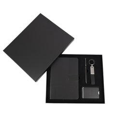 Notebook, Card Holder, Keychain Gift Set – custom branded corporate gift, Kaaf Creations UAE
