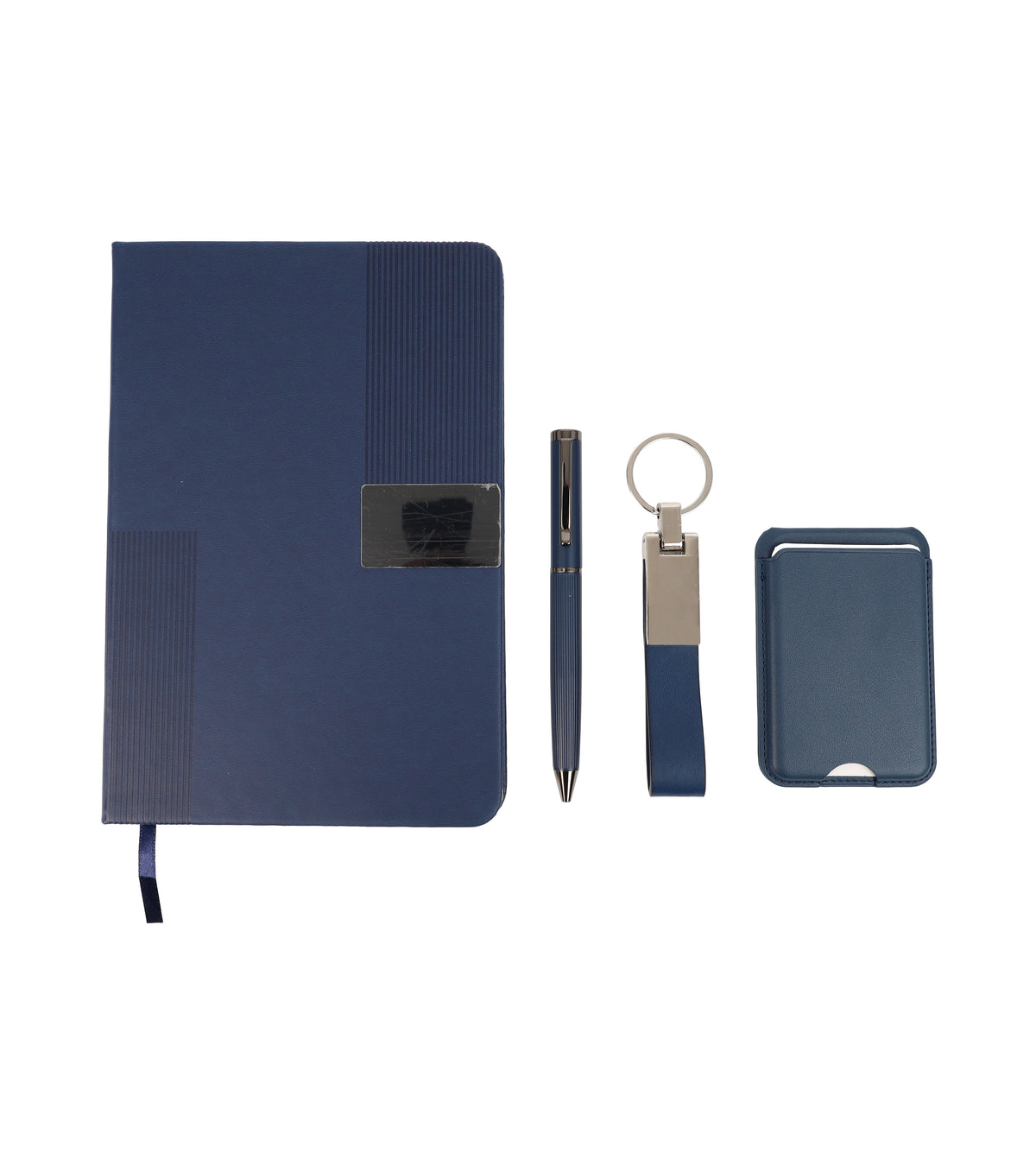 Notebook, Card Holder, Keychain Gift Set – custom branded corporate gift, Kaaf Creations UAE