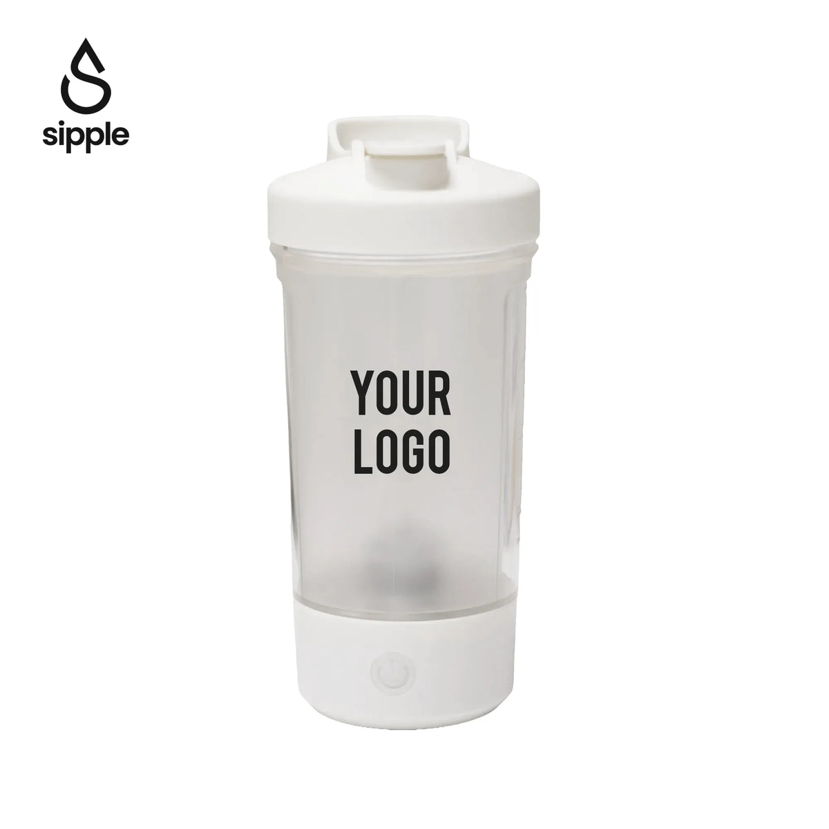 SIPPLE MIXPRO 450ml electric sports shaker magnetic motor corporate gift UAE custom logo
