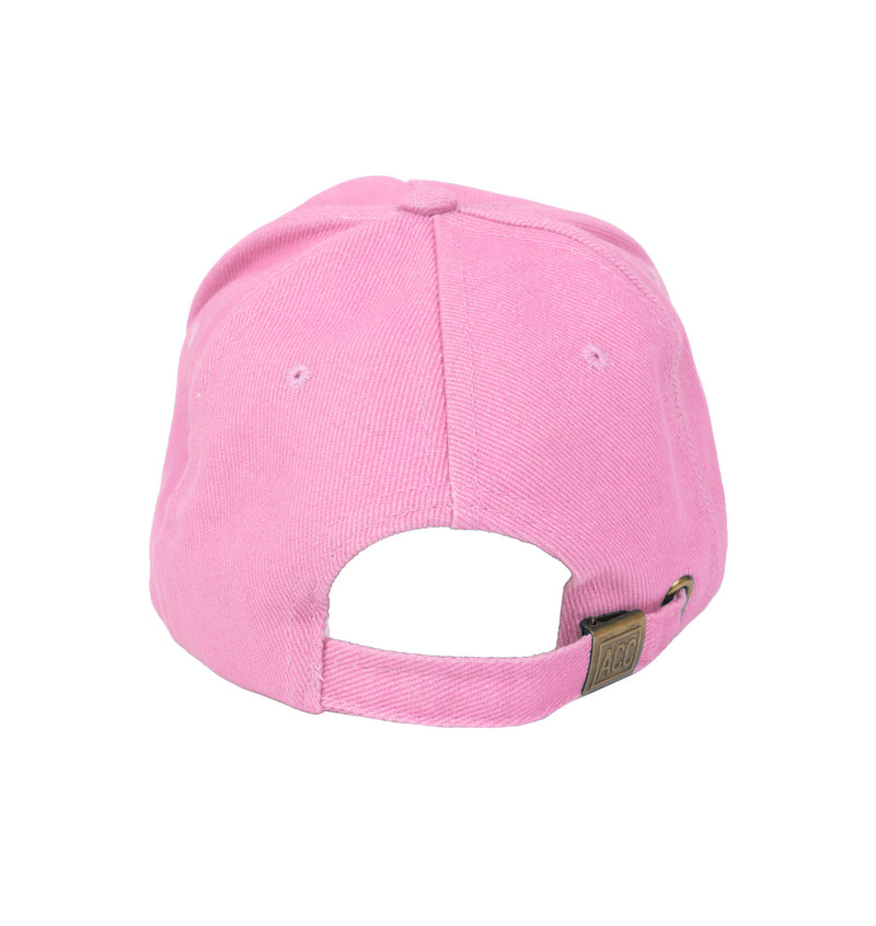 Brush Cotton Cap – Pink October Edition – custom branded corporate gift, Kaaf Creations UAE