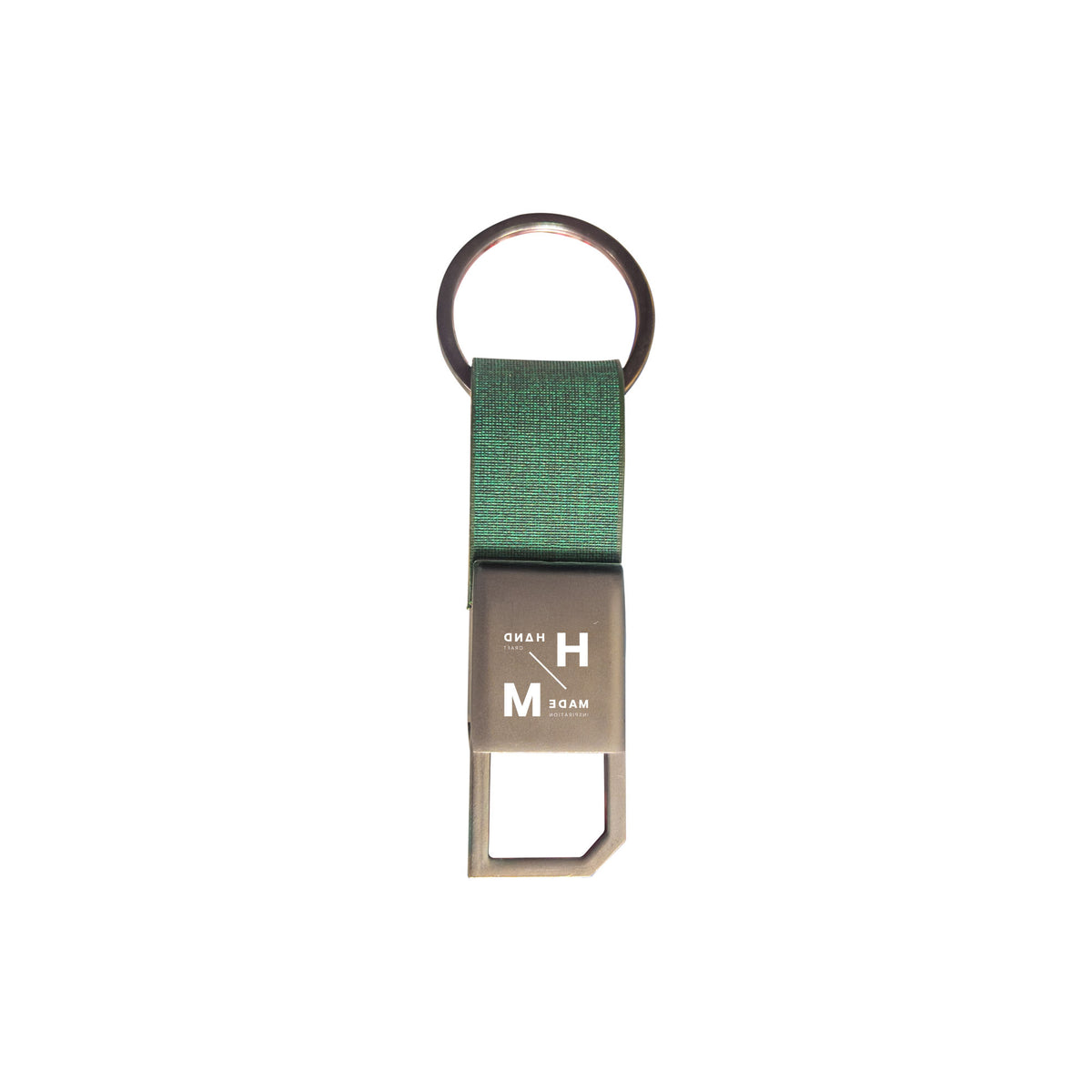 RPET Keychain Green