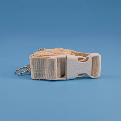 Cotton Lanyard with Wheat Straw Buckle – Eco-Friendly ID Holder