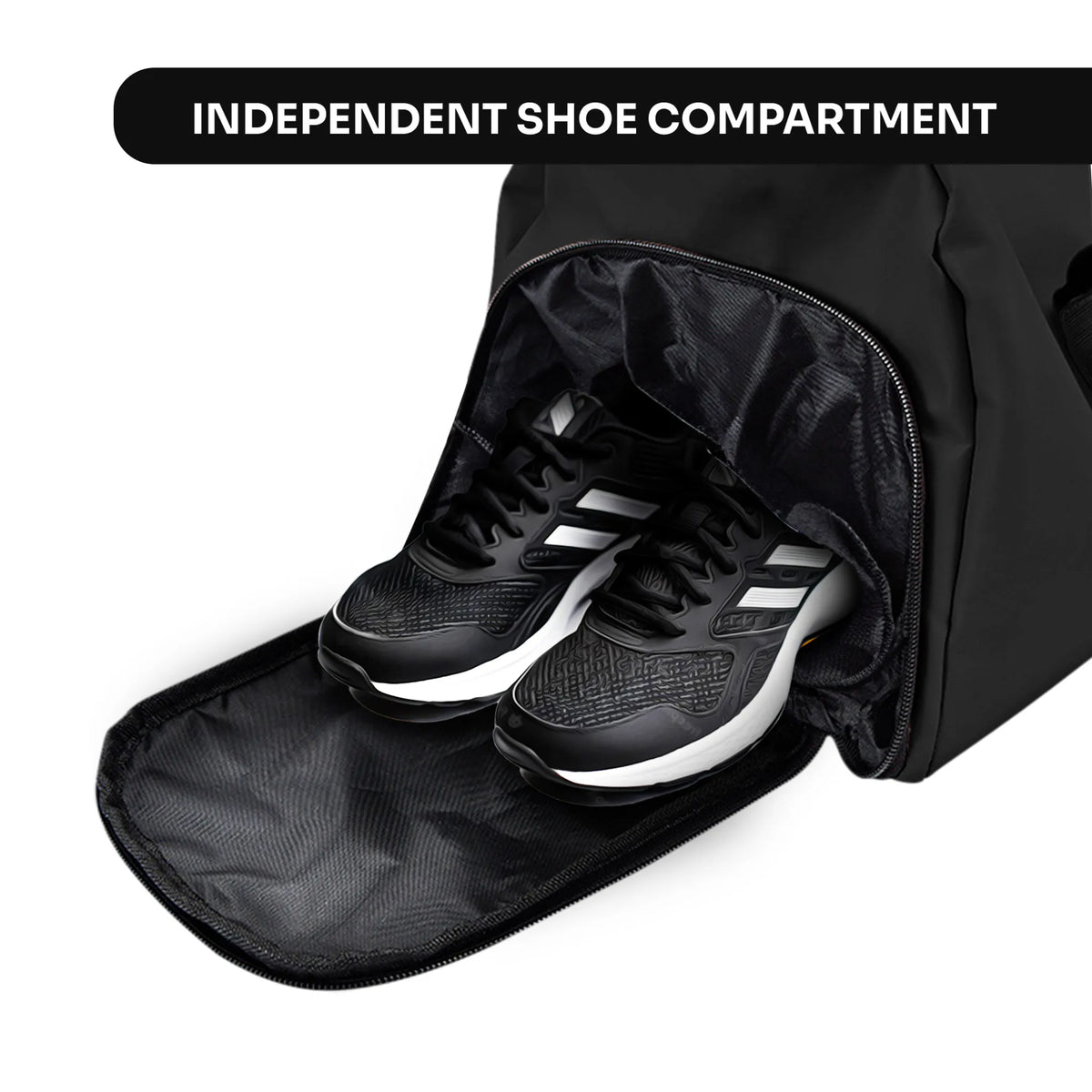 Duffle Sports Bag Black