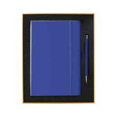 Giftset with Blue Notebook and pen