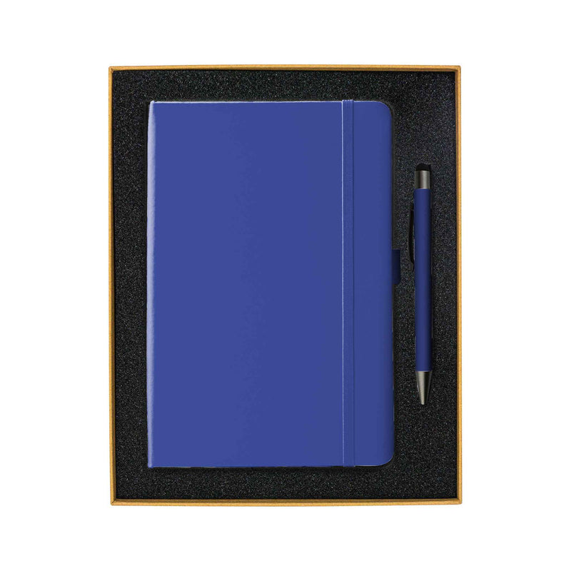 Giftset with Blue Notebook and pen