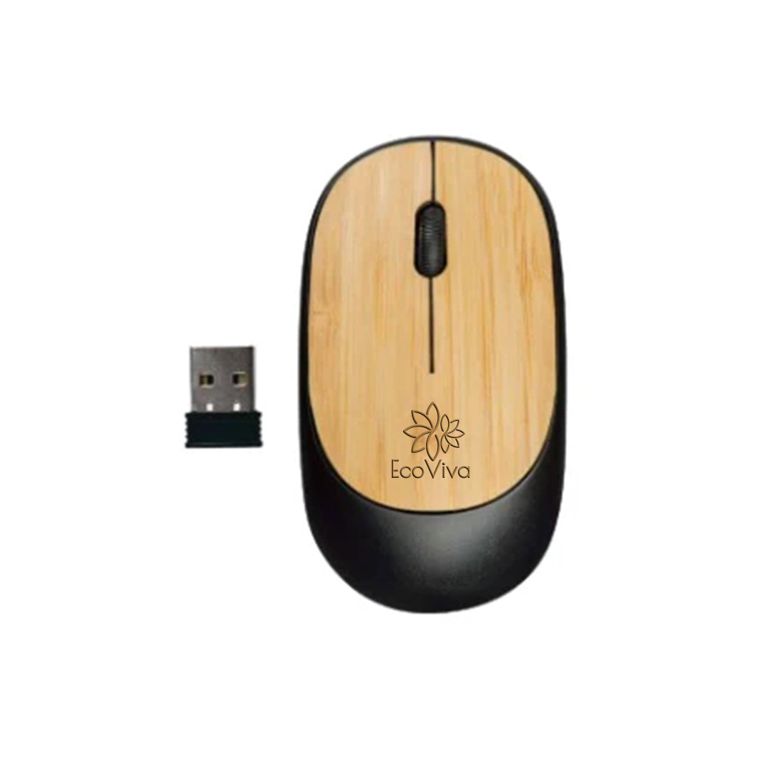 Bamboo Wireless Mouse Black