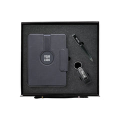 Noir Elite Tech wireless charging organiser metal pen keychain gift set UAE