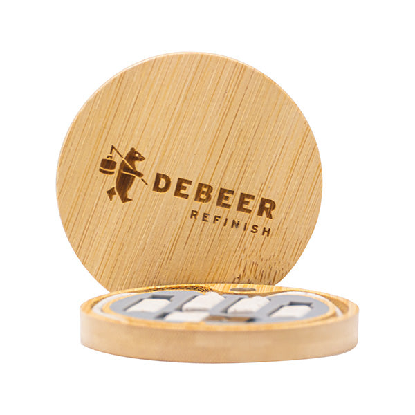 Bamboo Charging cable set Round