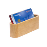 Bamboo Card Holder